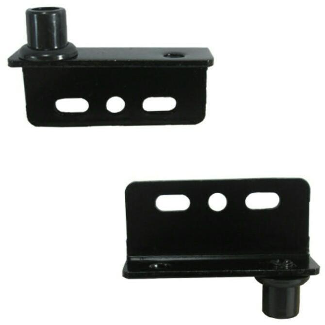 ESPRIZO Engsel Lemari - Engsel Pivot - Engsel pintu lemari kayu - Engsel putar - Pivot Hinge Hitam