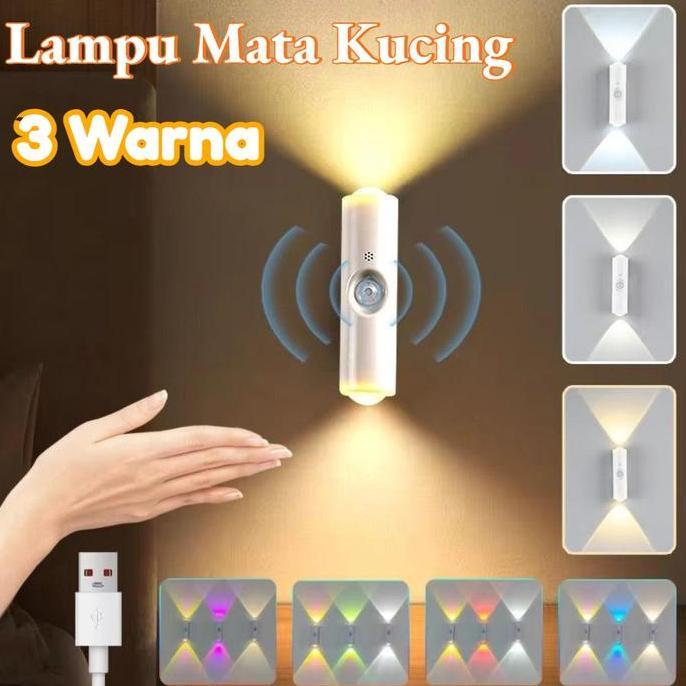 EXQWISITE COD Lampu Dinding-Lampu 3 Warna  Lampu Dinding Led  Lampu Hias Dinding Ruang Tamu Lampu Hi