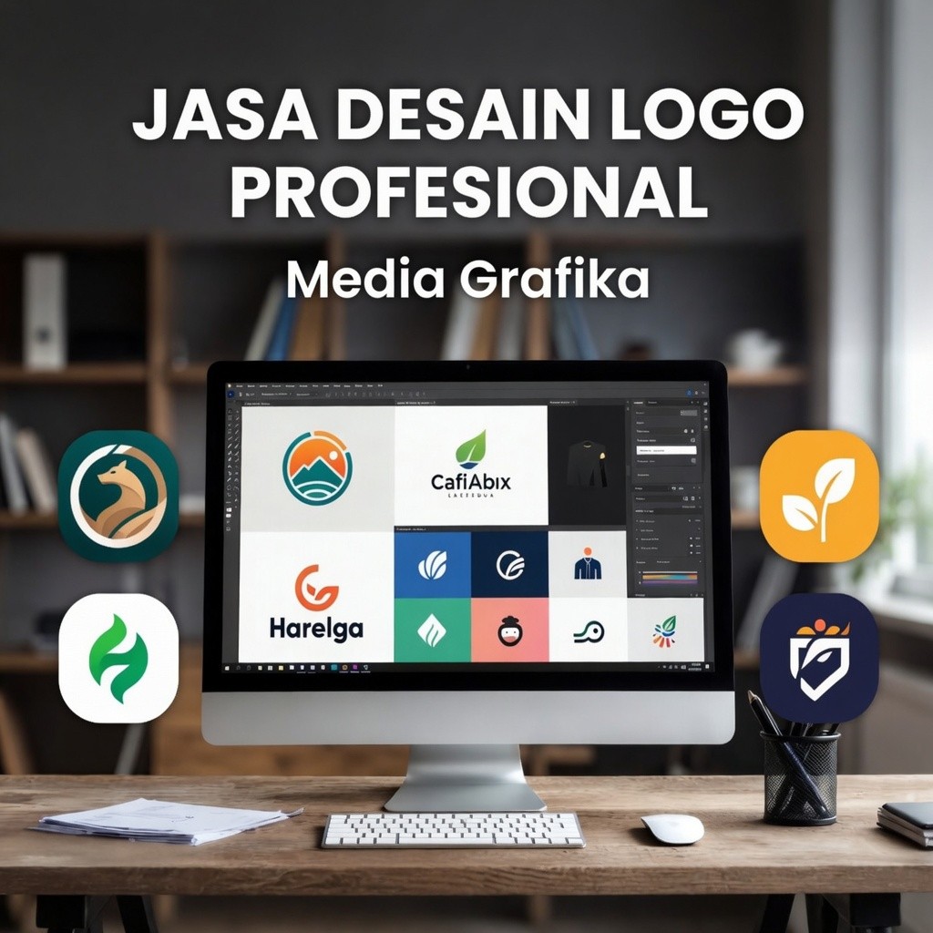JASA DESAIN LOGO PREMIUM BERKARAKTER