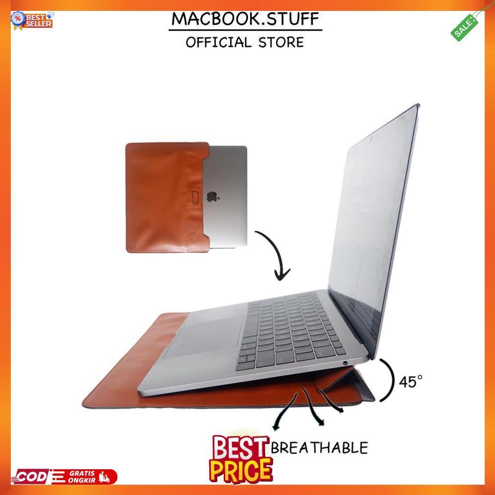 Tas Sleeve Case Envelope Bag Leather Kulit Premium Laptop Toshiba Hp Acer Lenovo Window Macbook New 