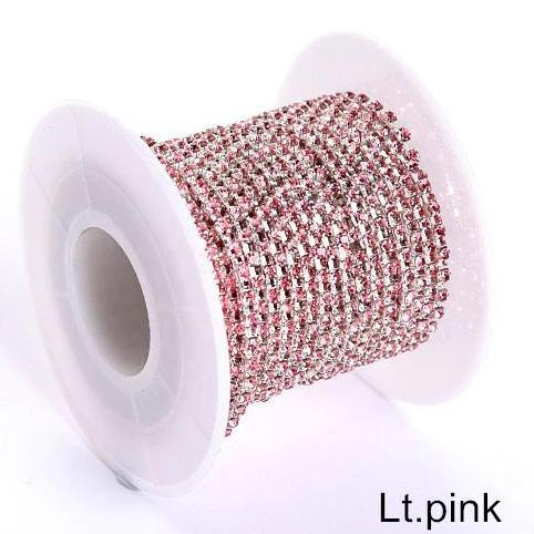 Giocare- Crystal Austria Rantai Warna Cangkang, Kristal Renteng