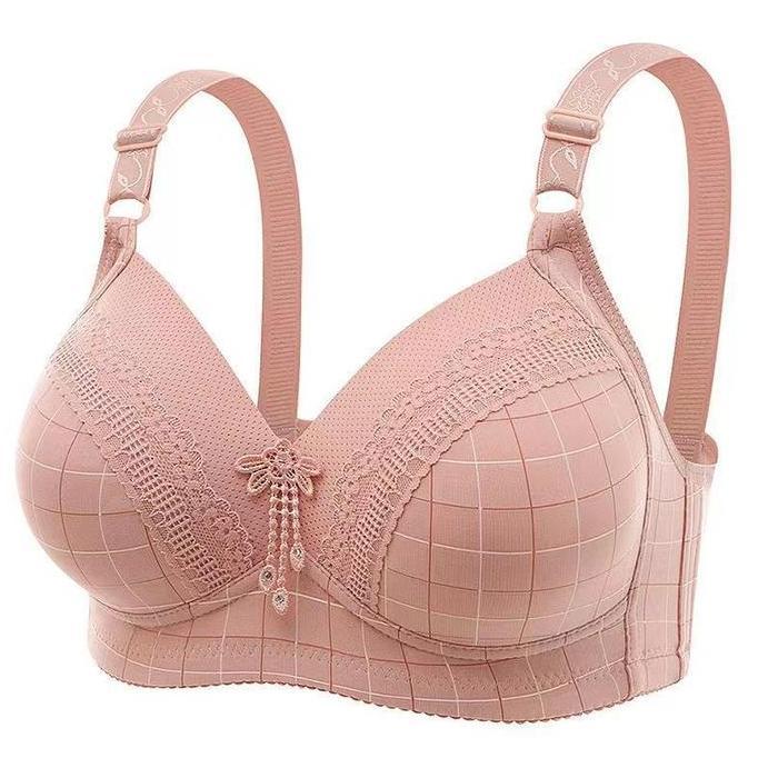 Wagee- Bra Wanita Bh Ukuran Besar Tanpa Kawat Import Bra Bigsize