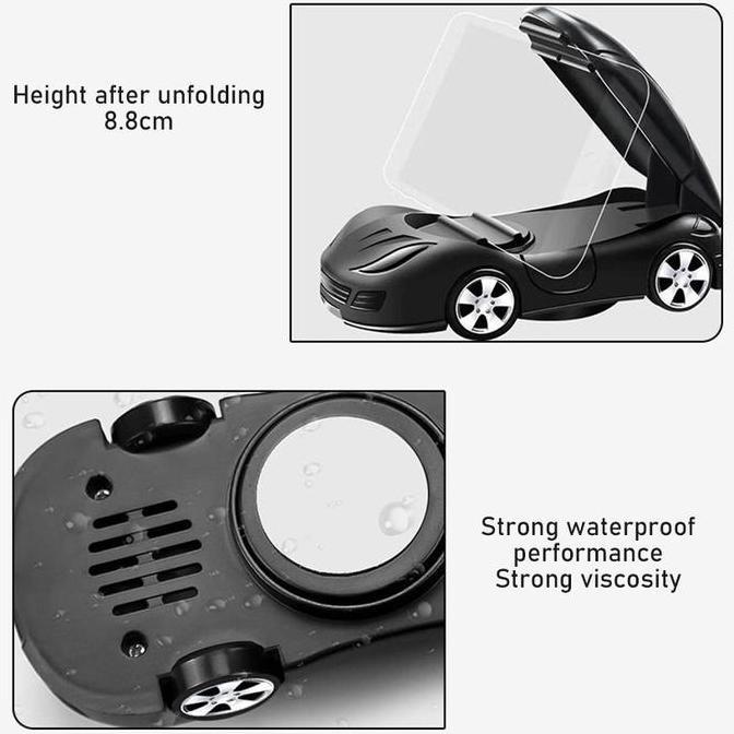 Ceangailte- Holder Hp Mobil Model Mobil Universal Jepit 360 Derajat Dudukan Hp Dashboard Mobil Car P