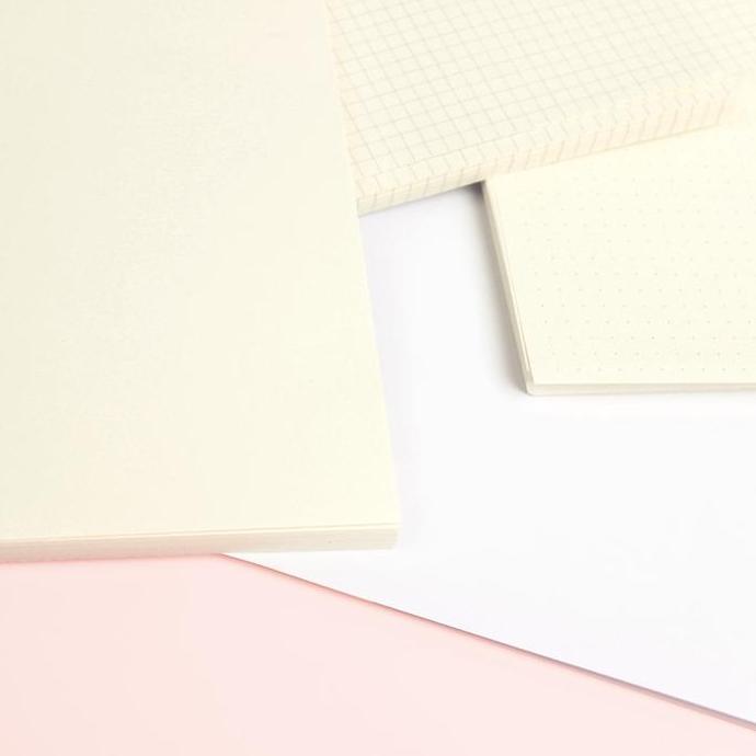 Lansungkirim- Kertas Ukuran A4 - Bookpaper 90 Gsm Grid/Polos/Garis/Dotted