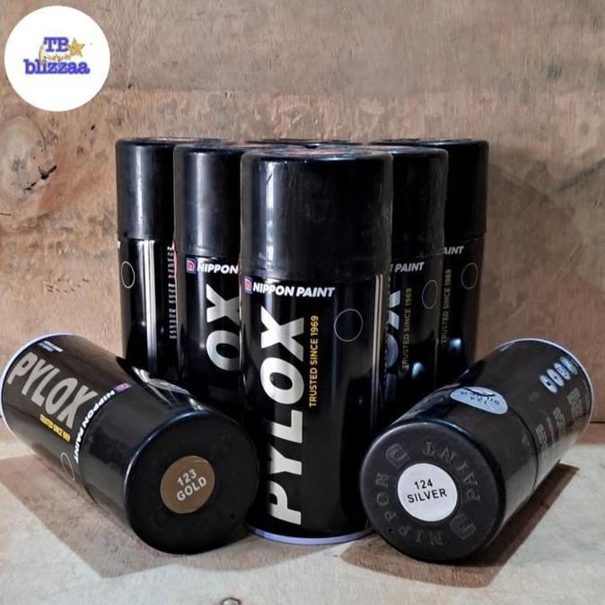 Flestrik- Pylox Gold 123 Emas / Pylox Silver 124 Perak Pilok / Pilox Aneka Warna Nippon Paint