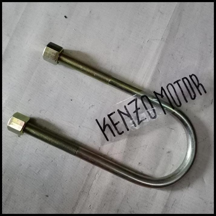 GRATIS ONGKIR KLAM KLEM PER U BOLT SPRING L300 T120SS FUTURA 7.5 7,5 INCHI 