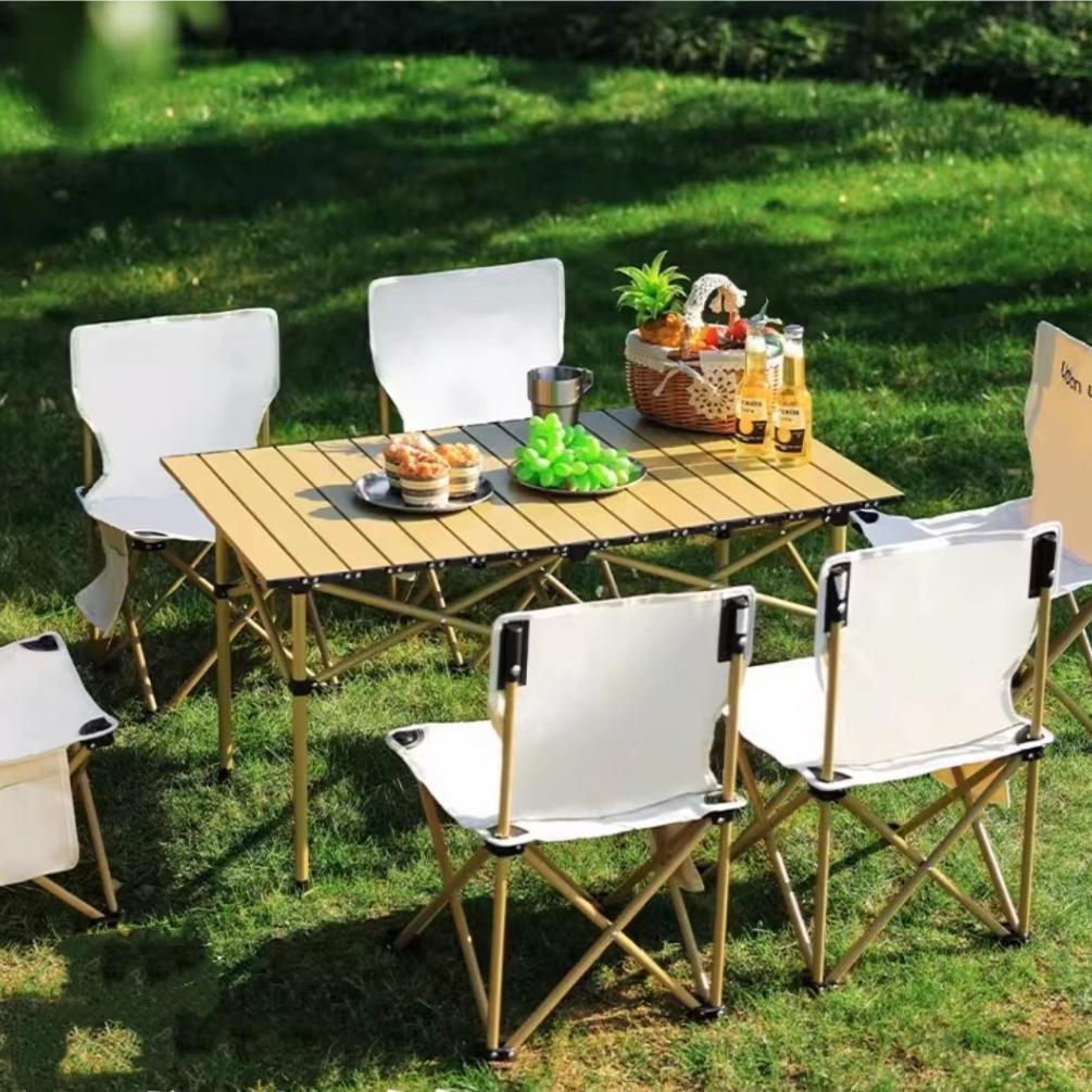 Kursi Lipat Outdoor Kursi Serbaguna Kursi Portable Meja Camping Kursi Camping