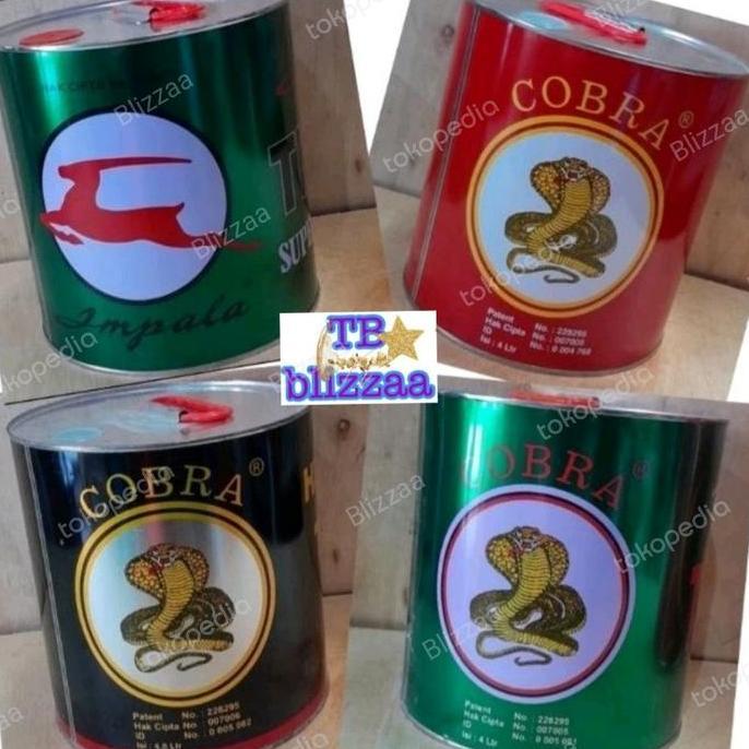Flestrik- Thinner Cobra Merah Thiner Cobra Hijau Tiner Cobra Hitam 5Ltr Thinner Impala Thinner Nd Ga