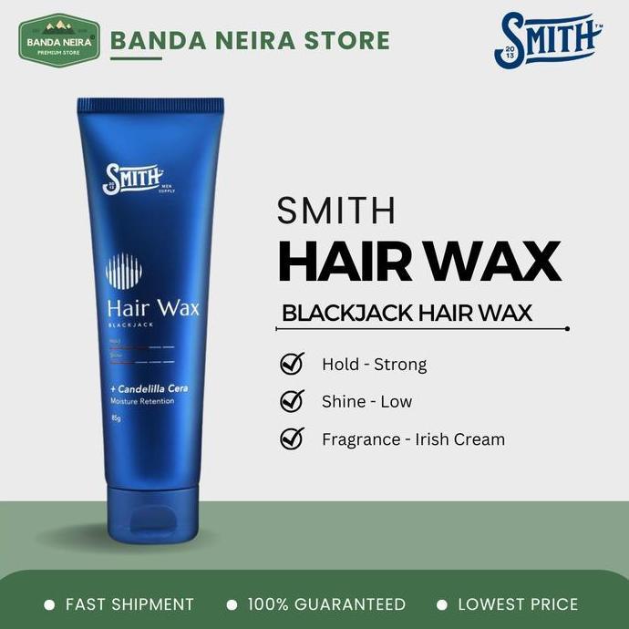DAELOOS - SMITH BLACKJACK HAIR WAX / STYLING RAMBUT PRIA