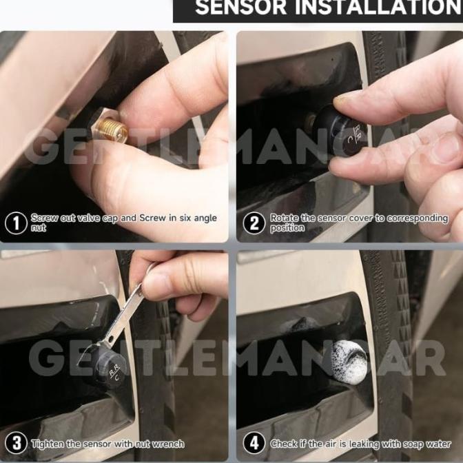 Kunci Ring Sensor TPMS Gentleman Car  Mur Baut Wrench Screw Pembuka Baterai Sensor External