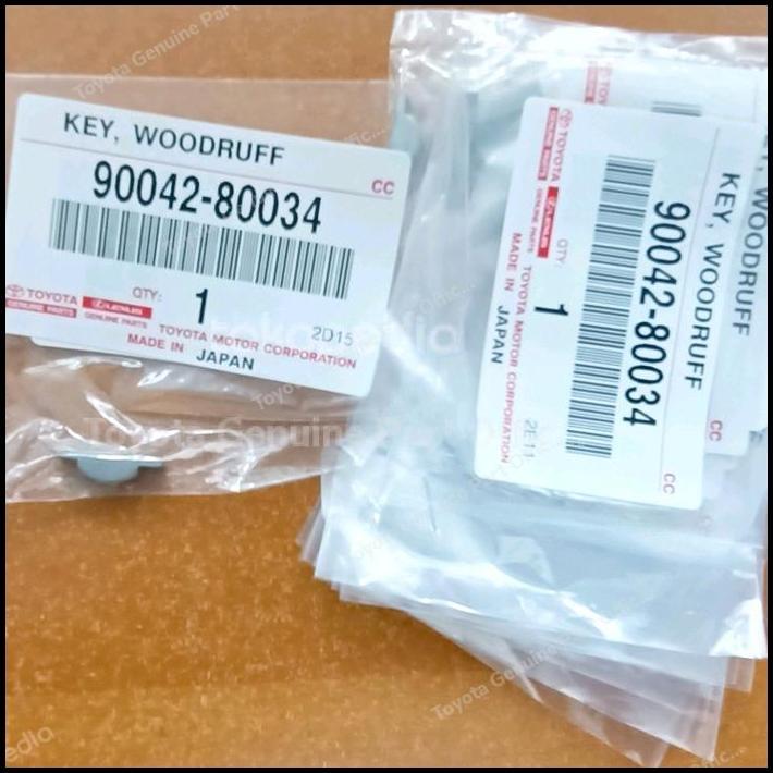 DISKON SPI/PENGUNCI PULLEY CRANKSHAFT/KRUK AS TOYOTA AVANZA XENIA RUSH TERIOS