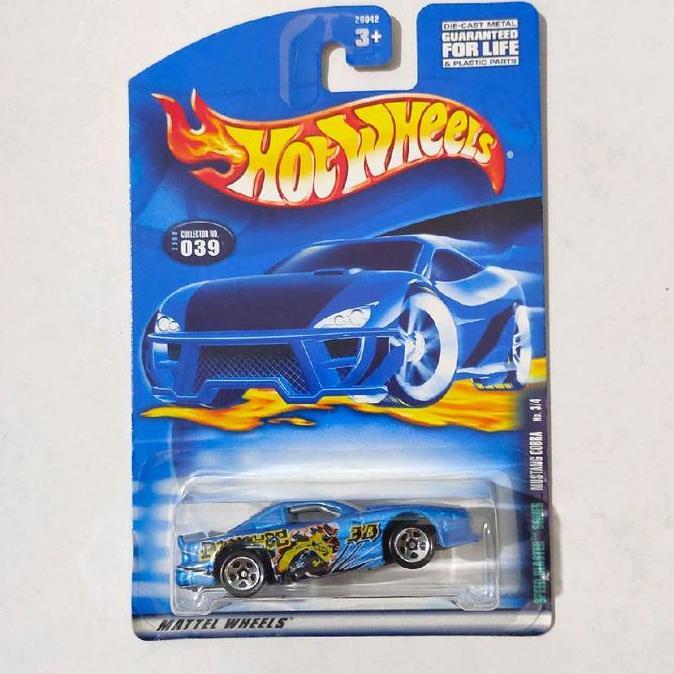 Hotwheels Hot Wheels Mustang Cobra biru 2000 Speed Blaster Series