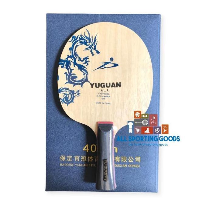 Kayu Yuguan Pingpong Tenis Meja Y-3 Original