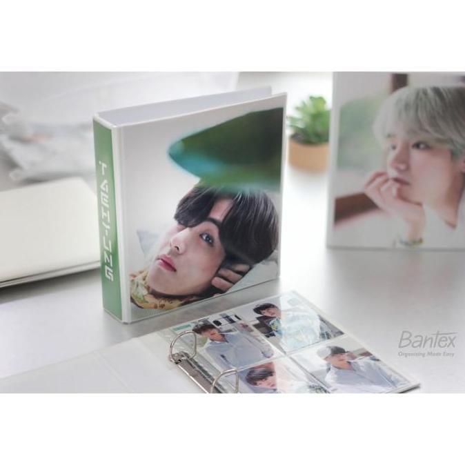 Bantex Insert Cover Photocard Album Sleeve A5 2 Ring Binder - 8521 07