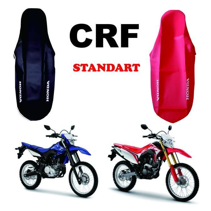 Original Hitam CRF 150 Cover Bungkus Kulit Jok Trail