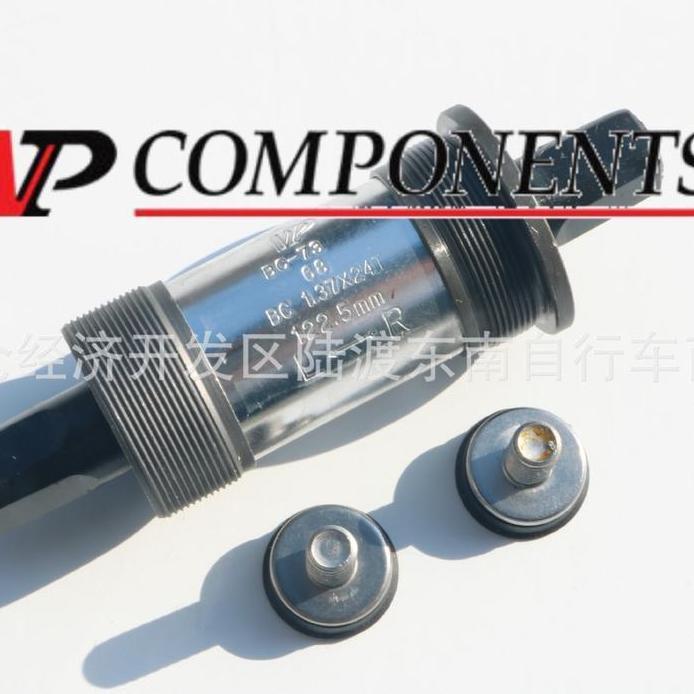 BB kotak sepeda VP Taiwan 68mm 110.5/113/118/120/121.5/127.5mm import