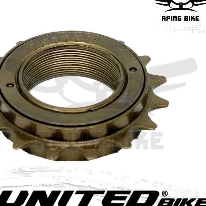Freewheel United 16T FW-161 Gear Belakang Gir Sepeda BMX Mini MTB Seli