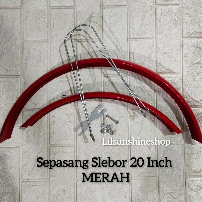 Spakbor Slebor Sepeda 20 Lipat Seli Mini CTB Khusus Rem U-Brake Dan V-Brake