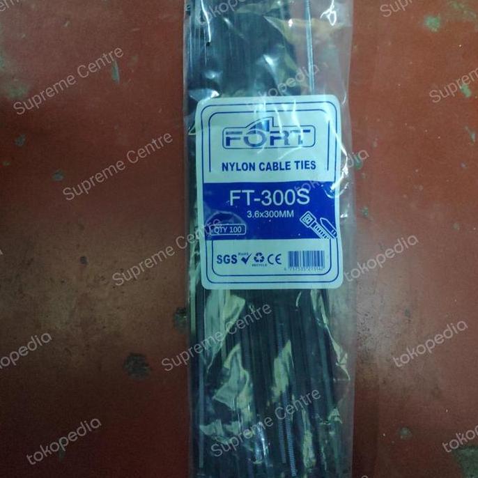 Kabel Ties 30cm Hitam