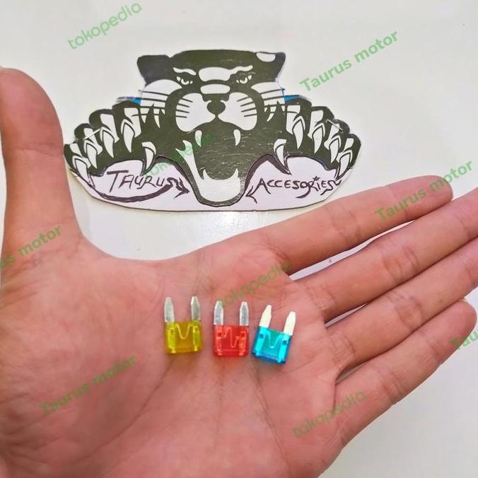 Fuse Dx Mini Sekring Sikring Tancap Mini Motor Kecil Smash Shogun Motorcycle Allshop
