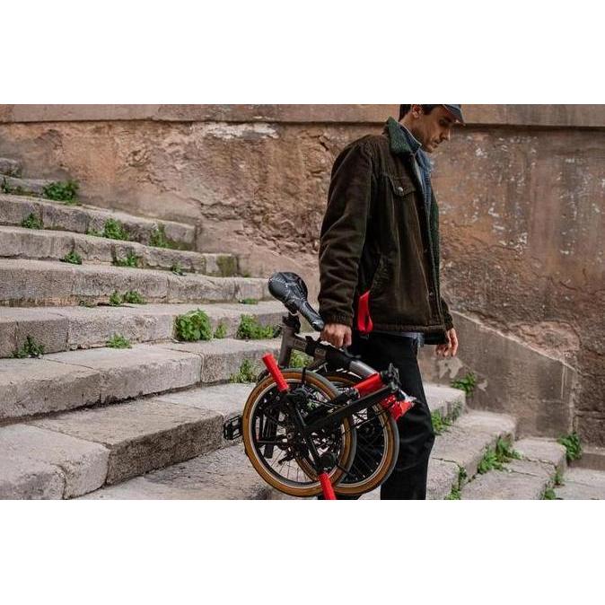 Aksesoris Carry Handle, Kompatibel untuk sepeda CHPT3 Brompton Club