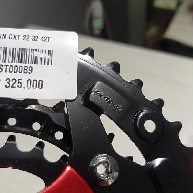 Crank Jiankun CXT 44T/32T/22T Alloy