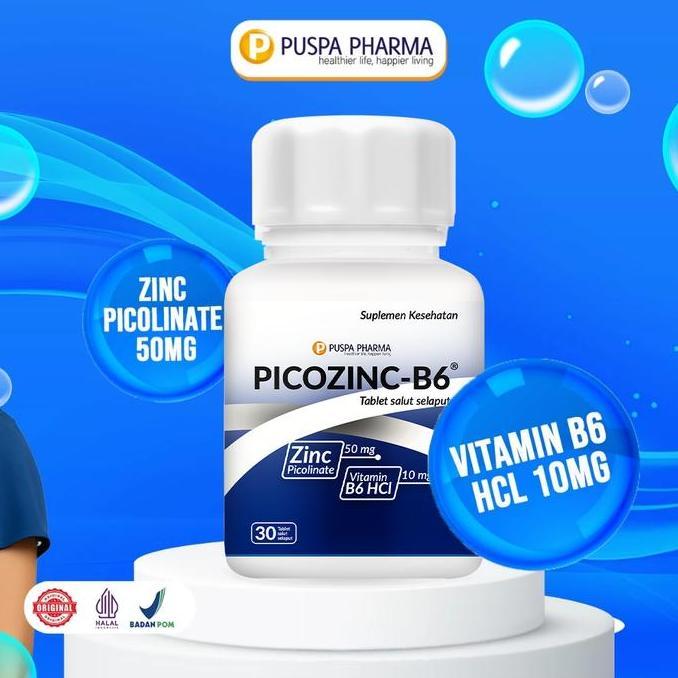 Erbe- {Spesial Dokter Puja} Paket Promil Suami Istri - Puspa D3 Vitamin D3 1000 + Picozinc - B6 (Zin