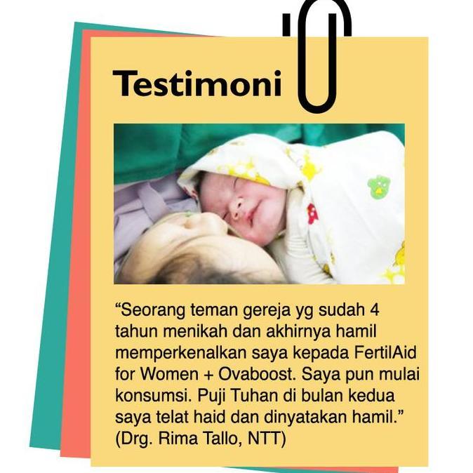 Erbe- Fertilaid For Women + Ovaboost: Keseimbangan Hormon + Kualitas Ovum