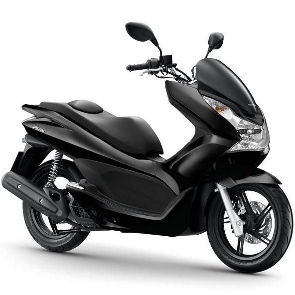 Original 83650-K35-V00Zd Cover Body Kiri & Emblem 3D Pcx 150 Cbu Vietnam 2014 - 2018 Hitam - Amanah 