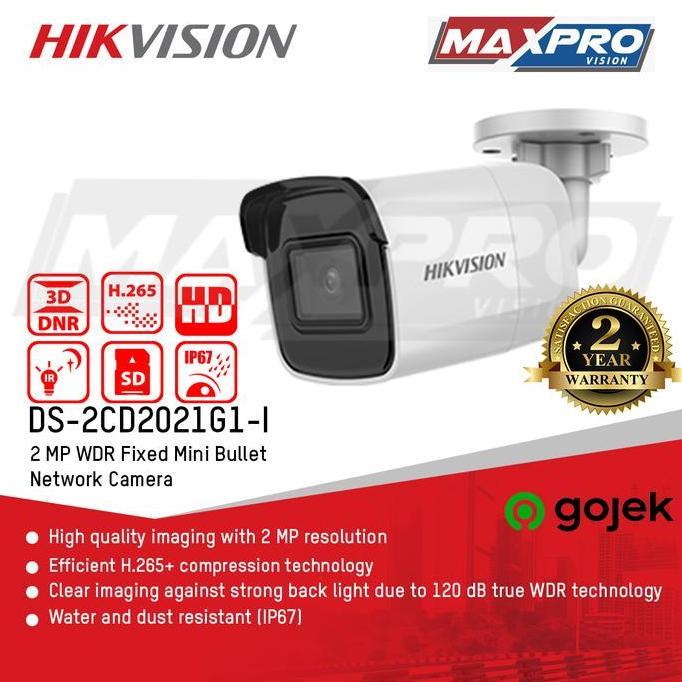IP CAMERA HIKVISION DS-2CD2021G1-I