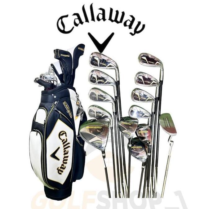 Stick Golf Callaway Warbird Fullset Bag Golf 100% Original - Paket Stick Golf Man Callaway Warbrid N