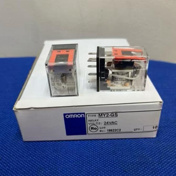Relay Omron My2-Gs 24Vdc Ori / Omron Relay My2-Gs 24Vdc Restock