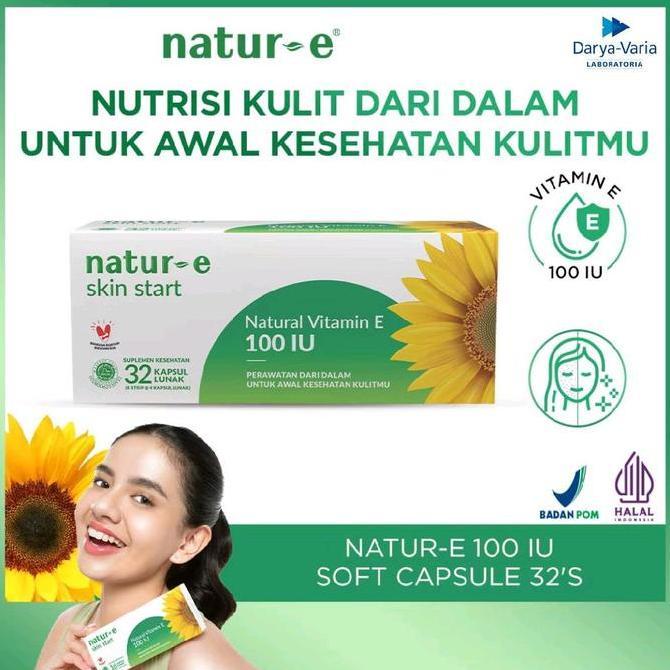 Foirfe- Natur E Hijau Skin Start 32 Kapsul