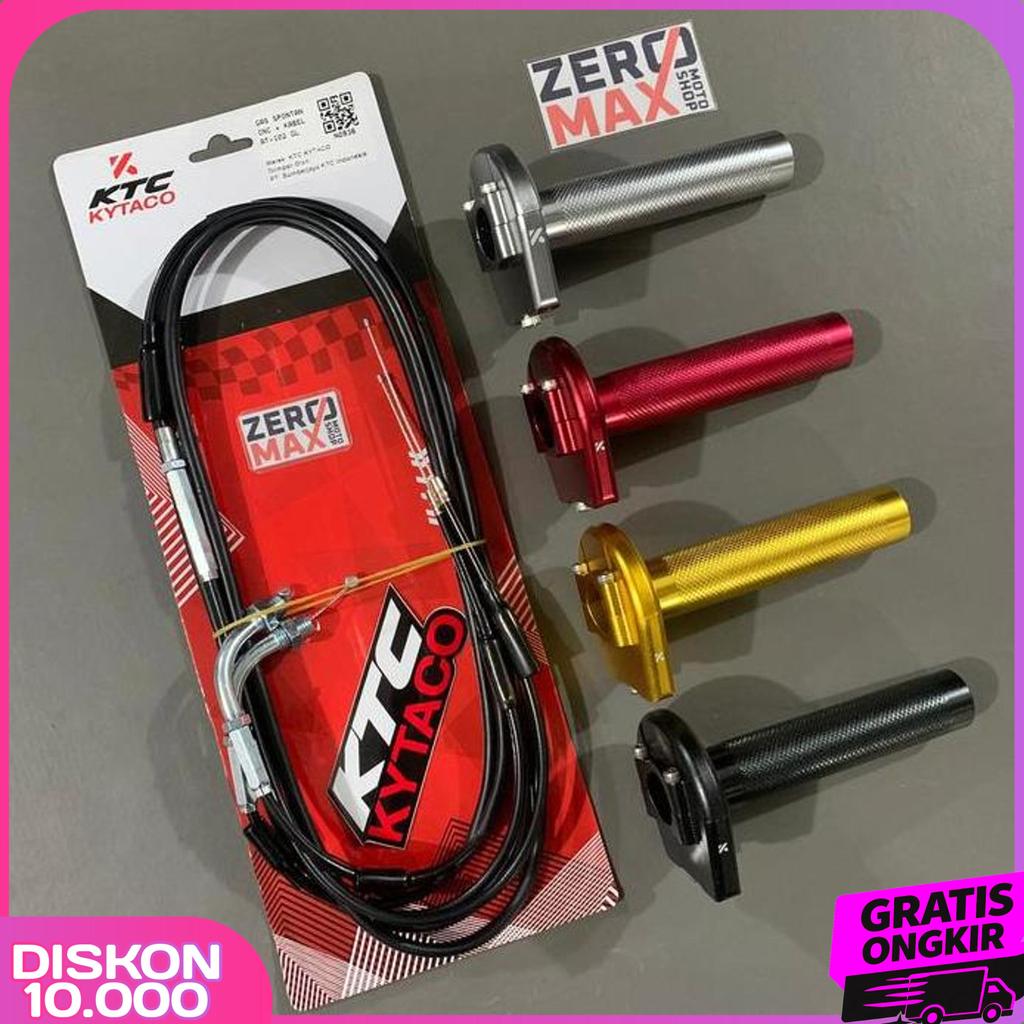 Gas Spontan Ktc Kytaco 2 Kabel Gas Cnc At-102 All New Nmax 2020 2021