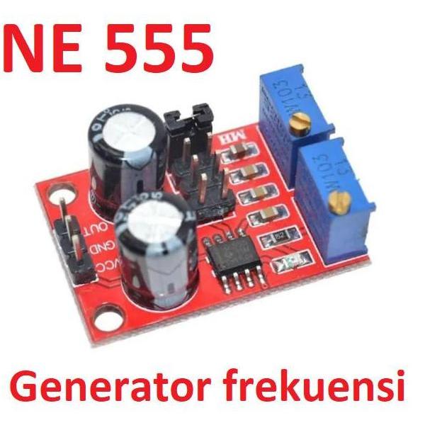 Modul NE555 NE 555 Pulse Generator TIMER Frekuensi Duty Cycle PWM