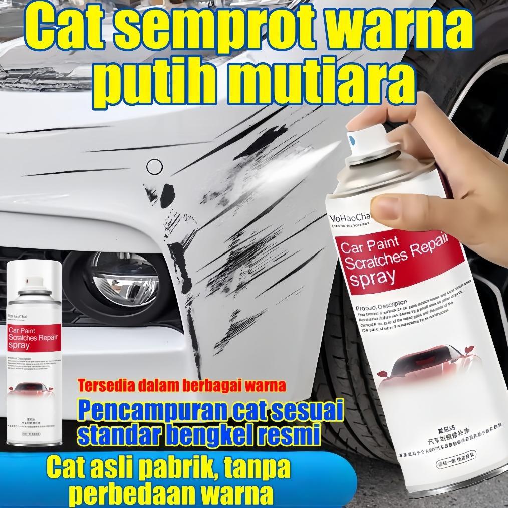 Cat Semprot Body Motor Mobil Putih/Hitam Anti Gores Semprot Compound Kompon Penghilang Baret Mobil K