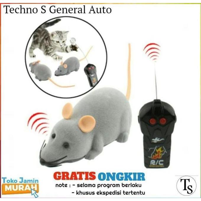 Mini Mice Prank Toy - Mainan Kucing Tikus remote control RC