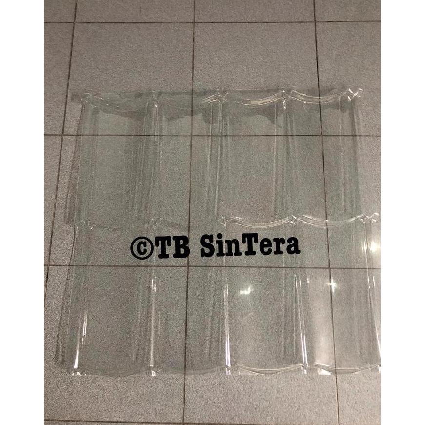 Atap Genteng Metal Transparan 2 X 4 / Genteng Fiber Transparan 2X4