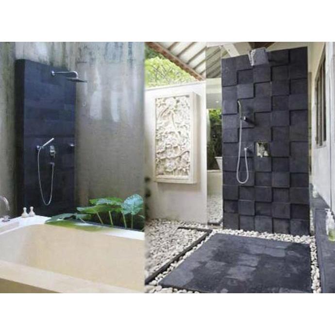 Batu Candi Hitam / Batu Alam Dinding (Berbagai Macam Ukuran)