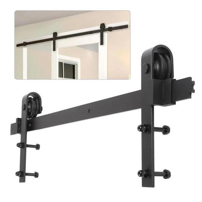 Pintu Geser Barn Door Sliding Besi Rel Pintu Geser Door Track
