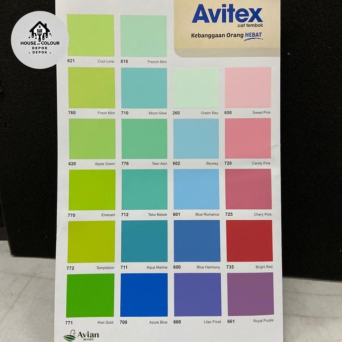 HARGA DISC - AVIAN AVITEX EXTERIOR 25 KG/CAT TEMBOK EXTERIOR/CAT TEMBOK LUAR