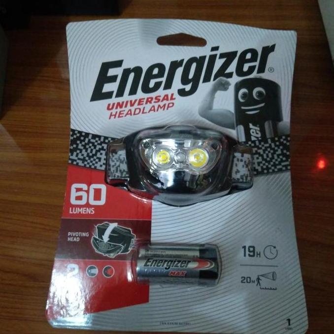 BEBAS ONGKIR - Headlamp energizer 3 LED