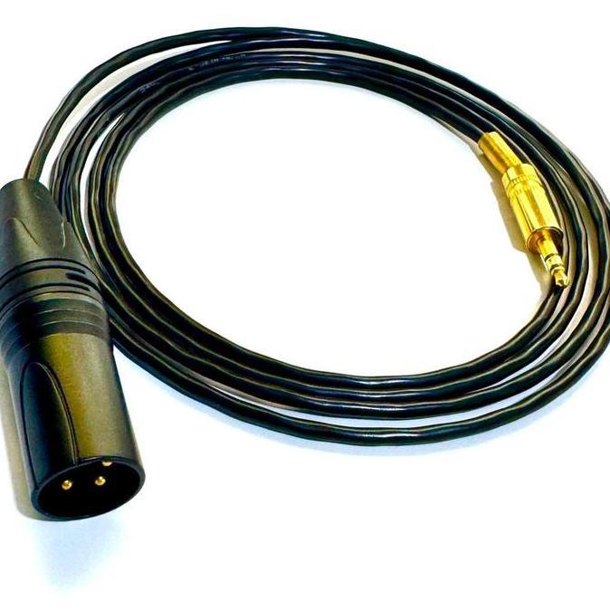 Kabel hp ke mixer / kabel laptop ke mixer Jack trs 3.5mm ke xlr male Kabel canare L-2B2AT original j