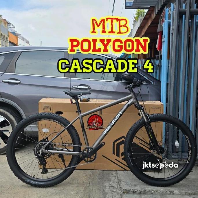 NEW SEPEDA MTB POLYGON CASCADE 4 ORI