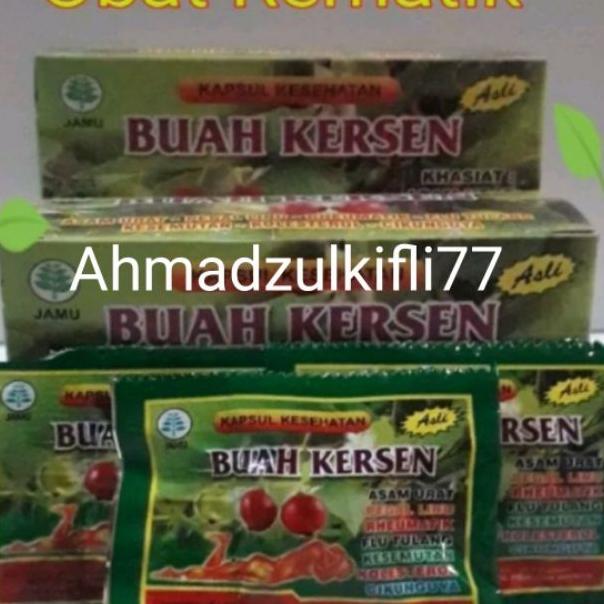 Obat Rematik Kapsul Buah Kersen Herbal Alami