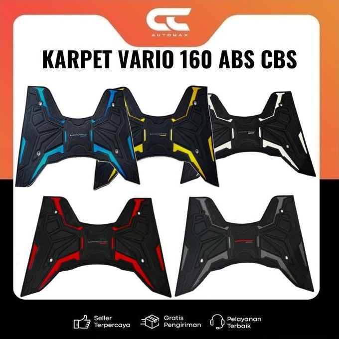 TERLARIS!! ALAS KAKI VARIO 160 ABS CBS 2022-2024 KAET KESET MOTOR VARIO 160