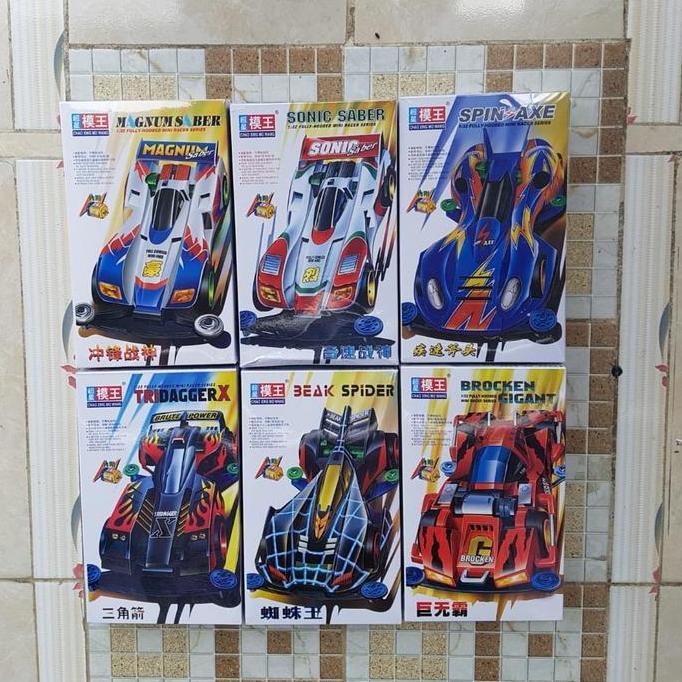 jhoncolection - rep. tamiya mini 4wd merk chaoxing mowang lets and go series - tamiya