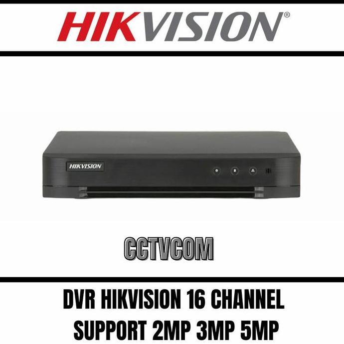 DVR 16 CHANNEL HIKVISION SUPPORT CAMERA 1MP 2MP 4MP 5MP