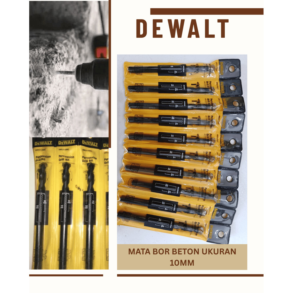 Dewalt Mata Bor Beton 10mm