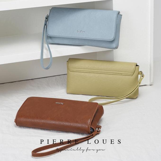 Dompet Wanita Dompet Panjang Wanita Kulit Pierre Loues Jasmine Wallet